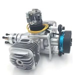 Wholesale DLE 120CC TWIN UAV ENGINE WITH 14V 80W/180W POWER GENERATOR SYSTEM for RC Fixed-Wing Airplane Model